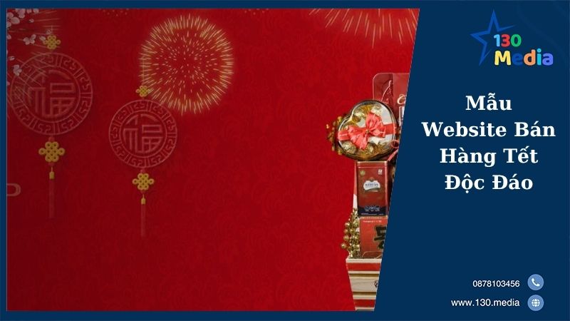 Mẫu Website Bán Hàng Tết Độc Đáo