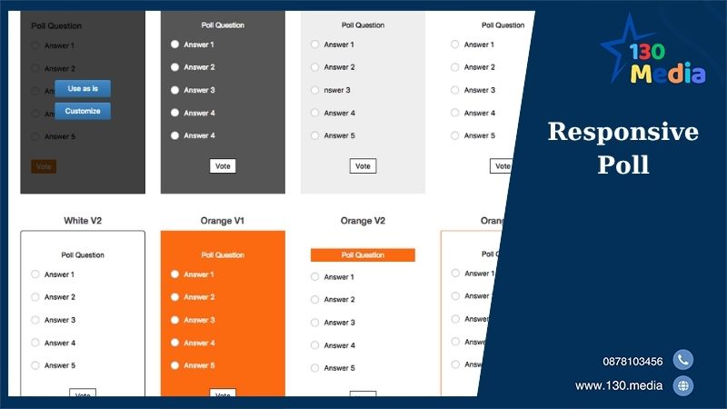 Responsive Poll