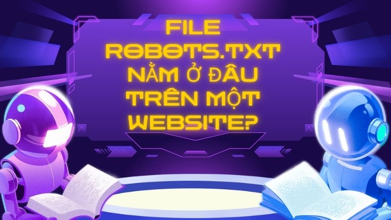 File robots.txt nằm ở đâu trên một website?