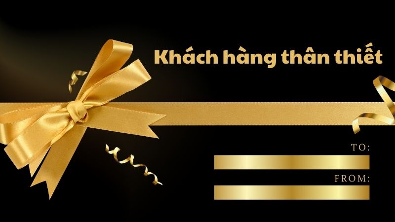 Ví dụ về chương trình khách hàng thân thiết