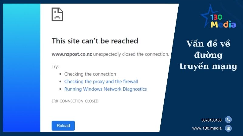Vấn đề về đường truyền mạng