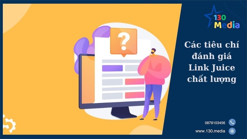 Các tiêu chí đánh giá Link Juice chất lượng