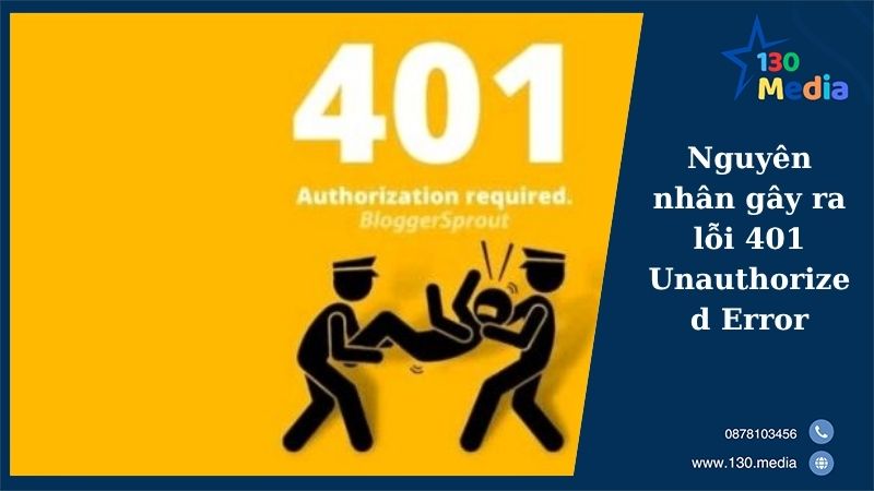 Nguyên nhân gây ra lỗi 401 Unauthorized Error