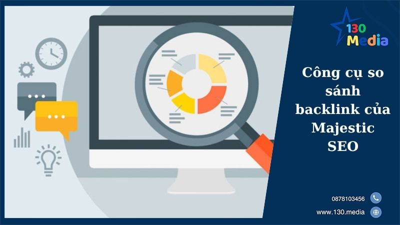 Công cụ so sánh backlink của Majestic SEO