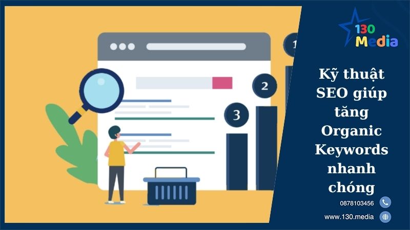 Kỹ thuật SEO giúp tăng Organic Keywords nhanh chóng