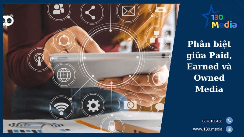 Phân biệt giữa Paid, Earned và Owned Media