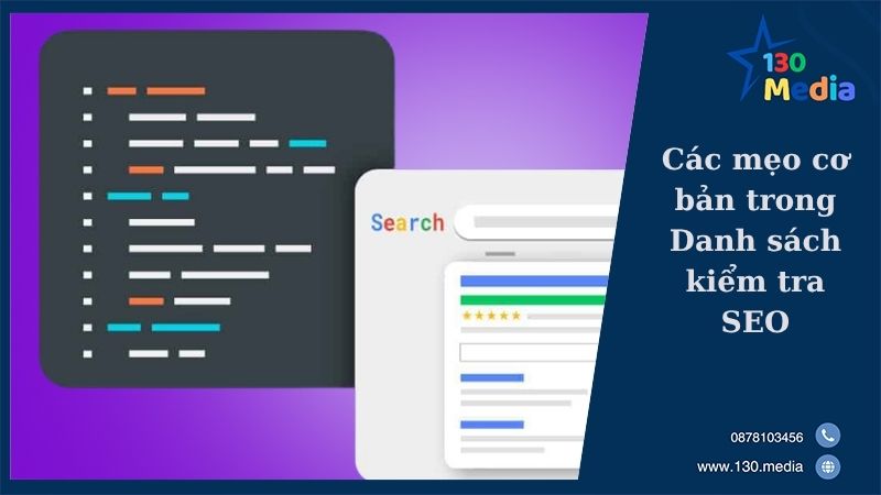 Các mẹo cơ bản trong Danh sách kiểm tra SEO