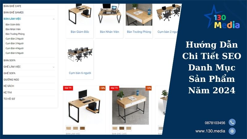Hướng Dẫn Chi Tiết SEO Danh Mục Sản Phẩm Năm 2024