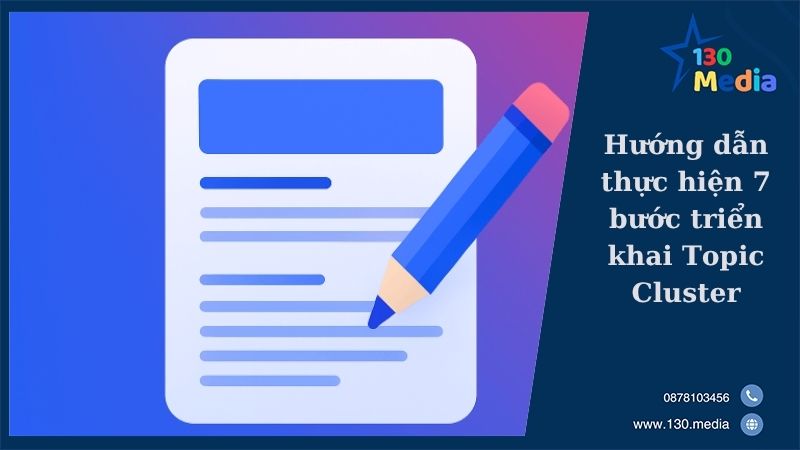 Hướng dẫn thực hiện 7 bước triển khai Topic Cluster