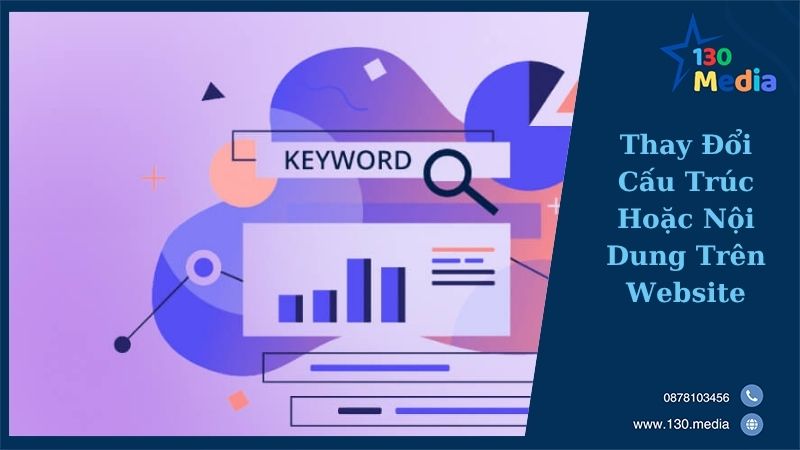 Thay Đổi Cấu Trúc Hoặc Nội Dung Trên Website