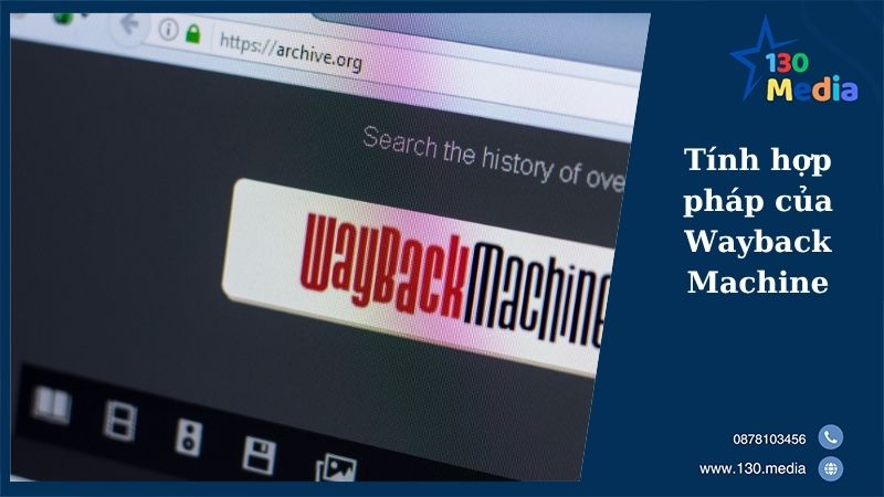 Tính hợp pháp của Wayback Machine