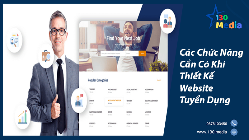 Các Chức Năng Cần Có Khi Thiết Kế Website Tuyển Dụng