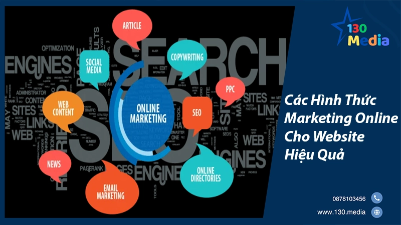 Các Hình Thức Marketing Online Cho Website Hiệu Quả