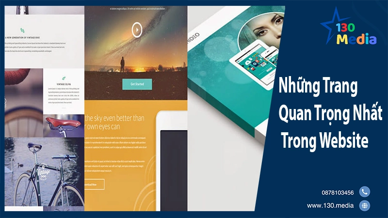 Những Trang Quan Trọng Nhất Trong Website