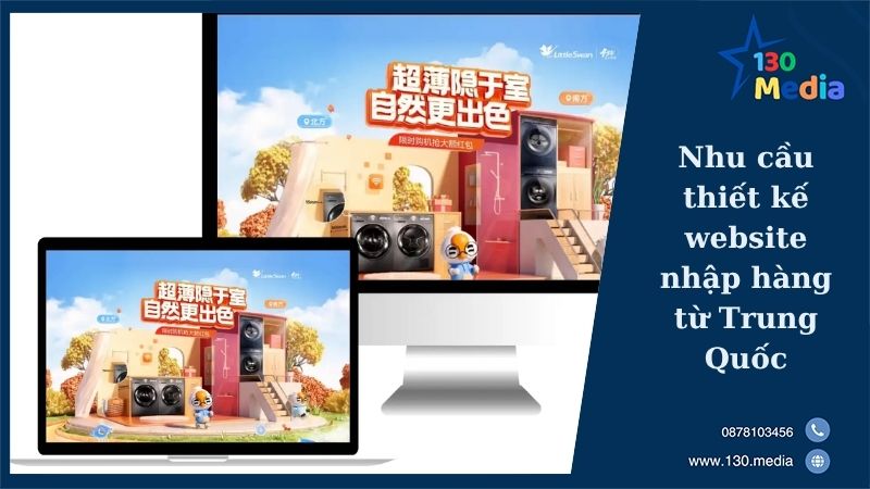 Nhu cầu thiết kế website nhập hàng từ Trung Quốc