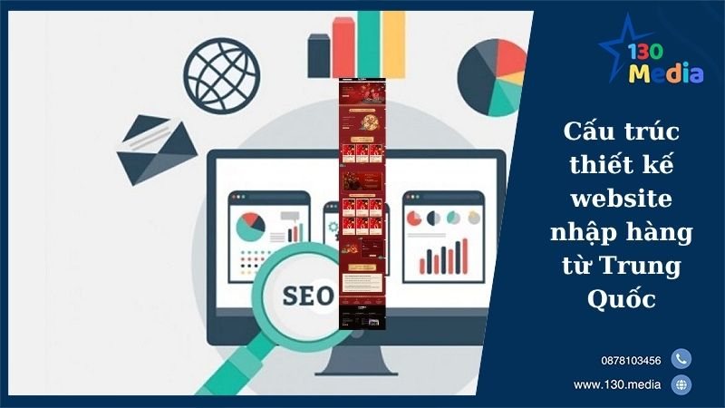 Cấu trúc thiết kế website nhập hàng từ Trung Quốc